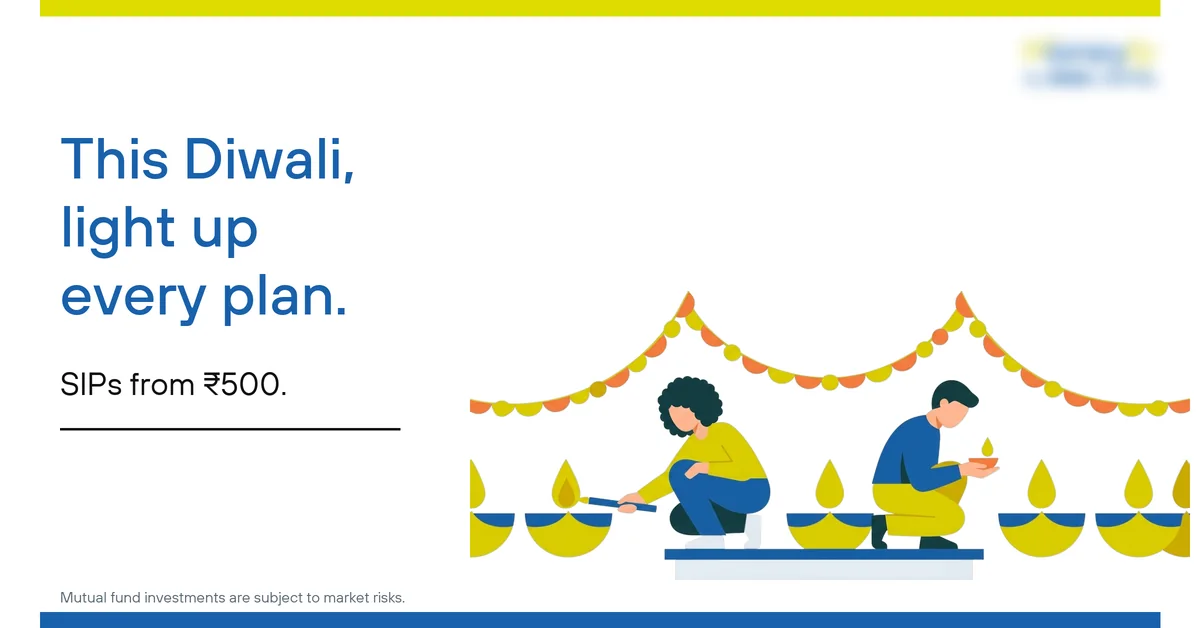 Diwali campaign creative adapted to 1.91:1 for LinkedIn · OG