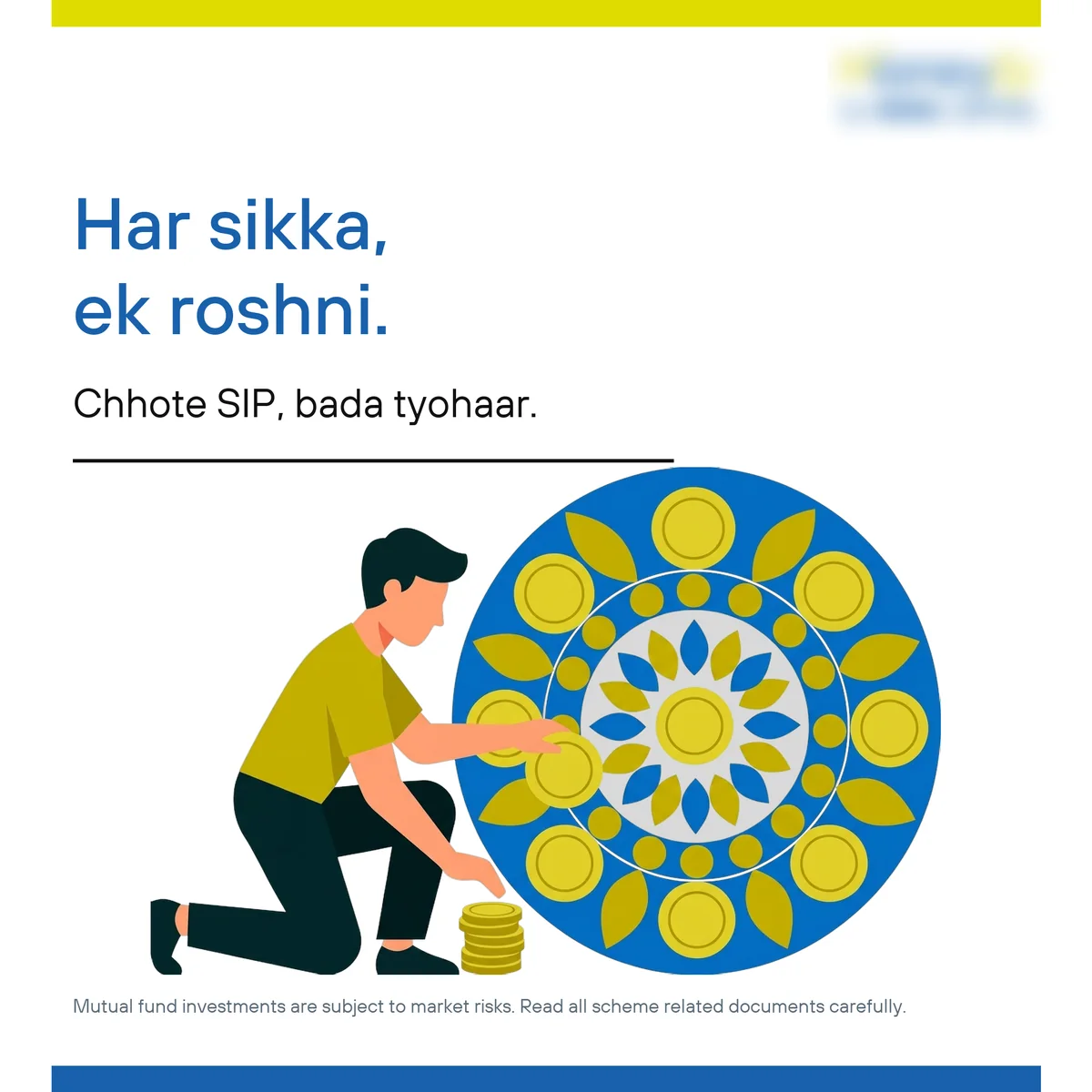 Diwali campaign variation — Rangoli · Hinglish